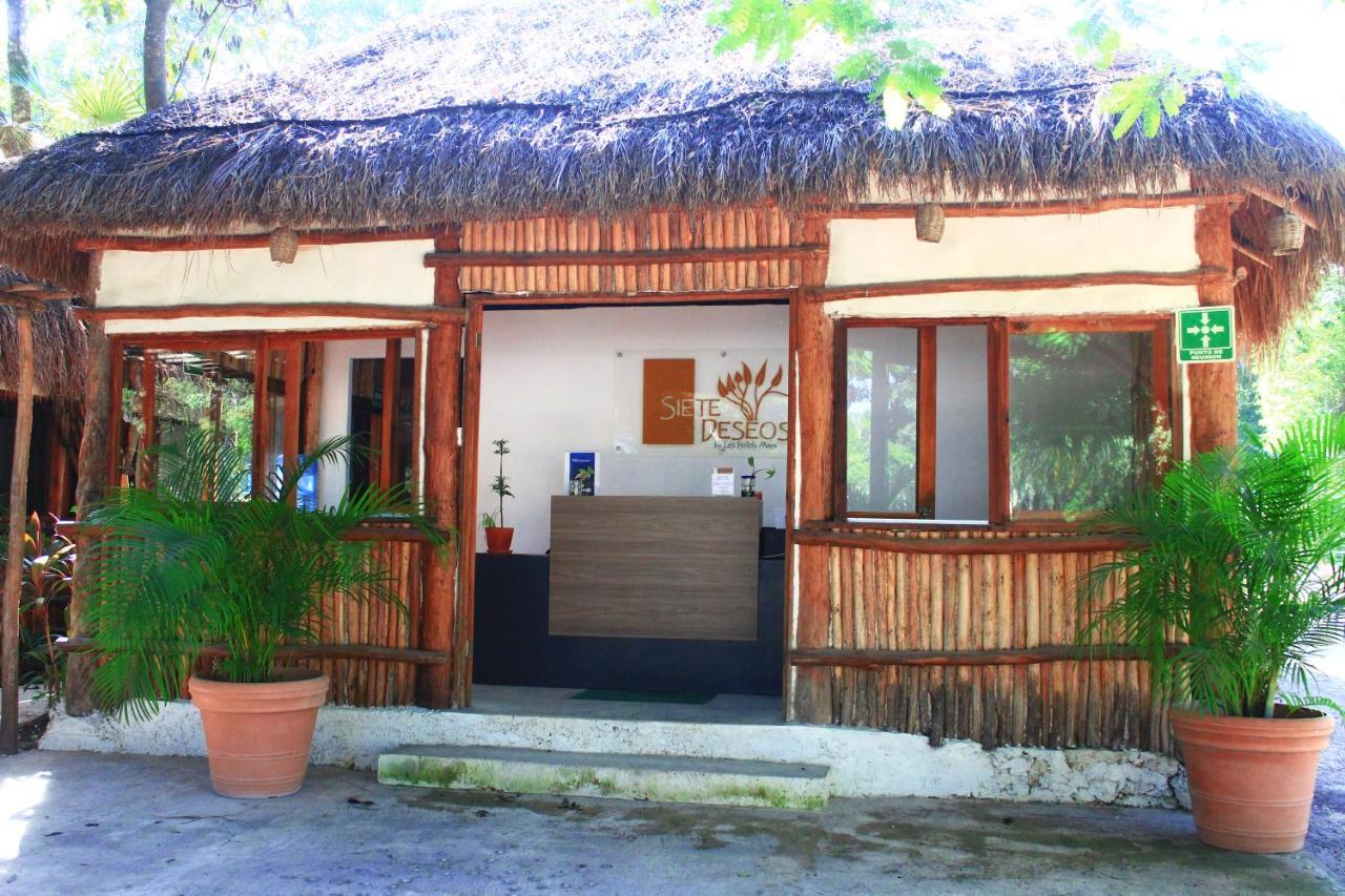 Siete Deseos Hotell Tulum Eksteriør bilde